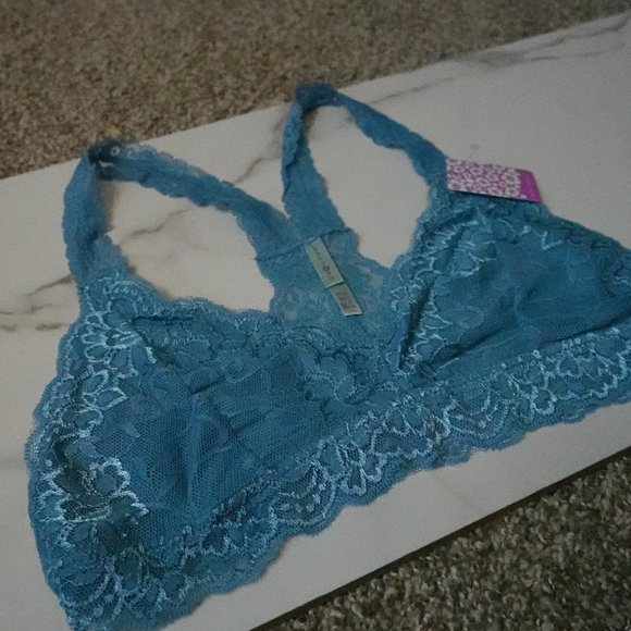 Blue Lace Anemone Bralette - Picture 8 of 12